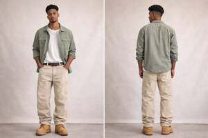 Hollister Cargo pants. Streetwear.